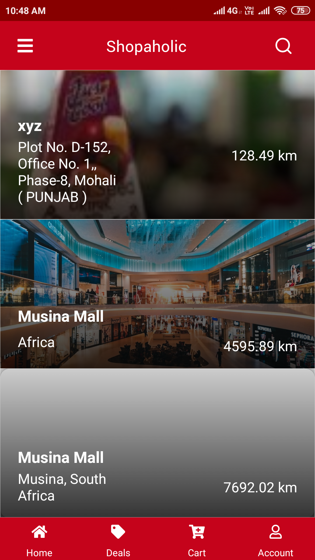 Mobile Application